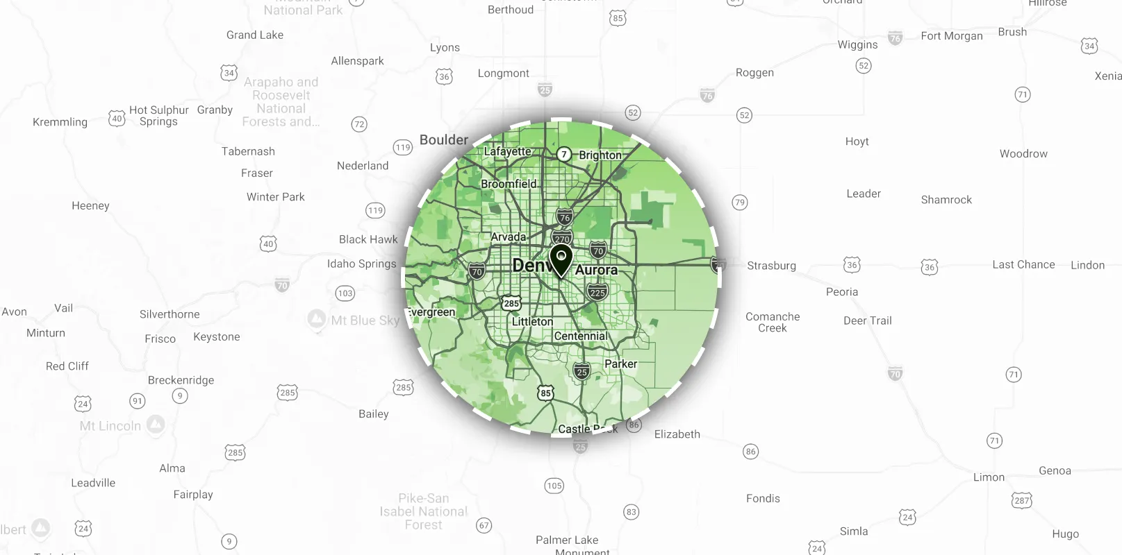 map full width
